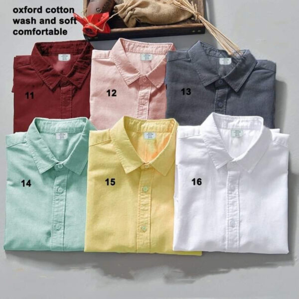 6 pcs Casual men's shirt