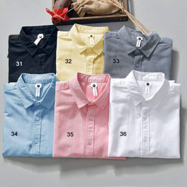 6 pcs Casual men's shirt