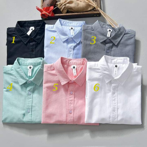 6 pcs Casual men's shirt