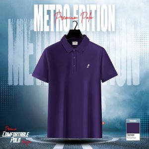 1pcs Luxury polo t-shirt(Parachute Purple)