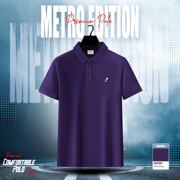 1pcs Luxury polo t-shirt(Parachute Purple)