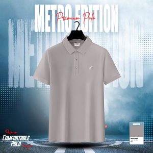 1pcs Luxury polo t-shirt (Ash)