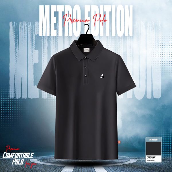 1pcs Luxury polo t-shirt (Black Beauty)