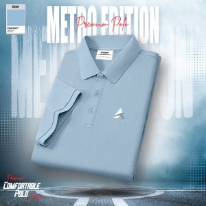 1pcs Luxury polo t-shirt (Clear Sky)